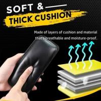 1/2pcs Universal Leather Knee Pad Car Interior Pillow Soft Elastic Cushion Latex Sponge Leg Pad Thigh Support Car Accessories