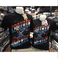 เสื้อยืดลิขสิทธิ์ มาร์เวล MARVEL CAP-003-BL กัปตันอเมริกา