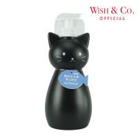 Hashy Cat Dispenser Large Black and White ขวดใส่สบู่รูปแมว