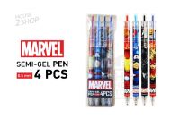 ปากกาลูกลื่นกึ่งเจล MARVEL Semi-Gel Pen รุ่น AVG-3970A-4 เขียนง่าย หมึกไม่เลอะ  [2428]