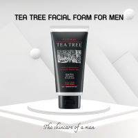 YW ♛โฟมล้างหน้า Tea Tree Facial Foam For Men 140g※