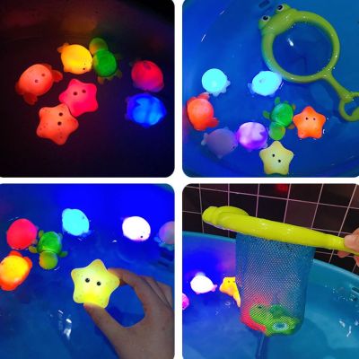 【CW】 Soft Rubber Float Induction Frogs for Kids Baby Animals Up Gifts