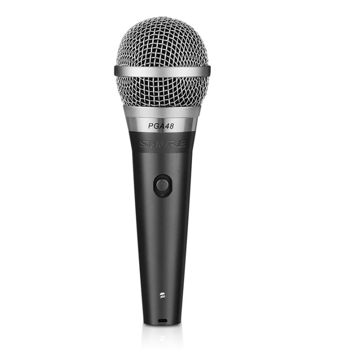 ไมค์ร้องเพลง-ไมค์คาราโอเกะ-shure-pga48-แท้-100-ไมโครโฟนมีสาย-ไมค์-ไมค์ลอย-คาราโอเกะ-ไมคโครโฟน-ไมโครโฟน-ไมค์ลอย-microphone-ไมค์สาย-ไมโครโฟนไดนามิค