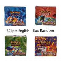 Pokemon สีแดงเข้มและสีม่วง Palea พัฒนา Spigatido Fuecoco Quaxly Booster Box CARD