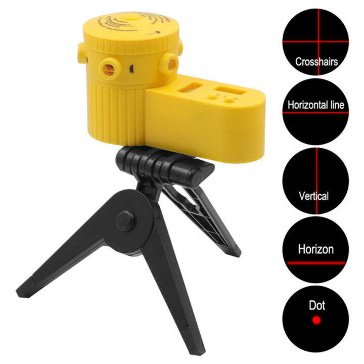 【Ready Stock】Laser Level Multifunction 4 In 1 Household Level Ruler