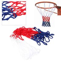 Universal 5mm Red White Blue Durable Basketball Net Nylon Hoop Goal Rim Mesh Fits standard basketball rims