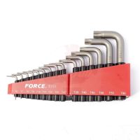 Pro +++ FORCE 5151 ชุดประแจหัวจีบ ประแจดาว TORX 15 ชิ้น ขนาด T6,T7,T8,T9,T10,T15,T20,T25,T27,T300,T55,T60,T,T40,T45,T50,T55,T60 ราคาดี ชุด ประแจ ชุด ประแจบล็อค ชุด ประแจแหวน ชุด ประแจครบชุด