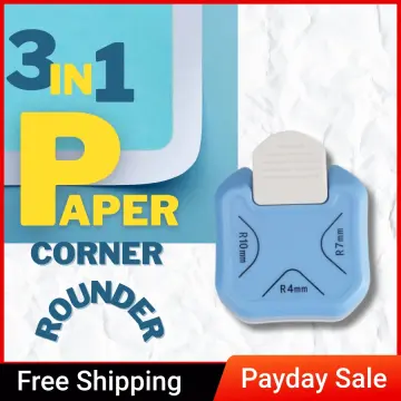 3 In1 Mini Corner Trimmer Corner Durable Rounder Punch R4/R7/R10mm Round  Corner Trimmer DIY Paper Cutter Card Scrapbooking Punch