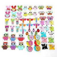 【YF】❒┇  50-100pcs Owl/Cat/Snail/Butterfly/Bear Shaped 2 Holes Buttons Sewing Scrapbooking Kid Garment Accessory