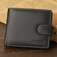 【CC】 Brand Leather Men Wallets Design with Coin Purses Card Holder Bifold Male Purse