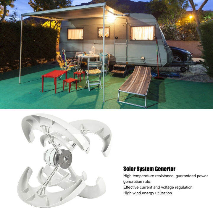 ชุดกังหันลม-4-ใบพัด-ชนิดโคม-2-ชั้น-ประกอบติดตั้ง-1200w