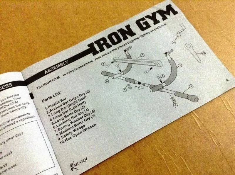 Iron Gym Safety Wedge