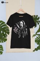 Scream Ghost Face You Like Scary Movies Too Boyfriend Tshirt Sweashirt Hoodie Vintage Tees For Men Cotton Tee Gildan