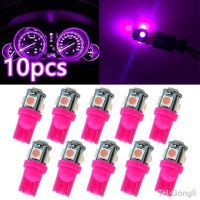 【LZ】✸✱  10pcs Pink Purple T10 158 192 194 168 W5W 5050 SMD 5 LED Car Wedge Tail Side Lights Lamp Bulb Dome License Map Light Accessories