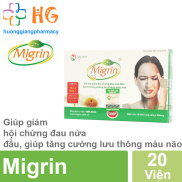 Migrin New - Hỗ trợ giảm hội chứng đau nửa đầu
