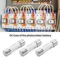 10 Pcs 1000 VDC Fuse Solar PV Explosion-proof Fuse Silver