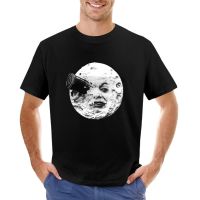 A Trip To The Moon (Le Voyage Dans La Lune) - Face Only T-Shirt Aesthetic Clothing Heavyweight T Shirts T Shirts Men