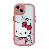 เคสโทรศัพท์นิ่มลายการ์ตูน Hello Kitty Kuromi เคสโทรศัพท์มือถือสำหรับ iPhone 14 Pro Max 13 Pro Max ฝาหลังโทรศัพท์สำหรับ iPhone 12 Pro Max 11