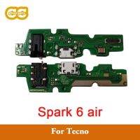 แผงแท่นชาร์จ Usb Lc8อากาศสำหรับ Tecno Spark 6 Air Spark 5ชิ้นส่วนอะไหล่ช่องเสียบชาร์จแบบยืดหยุ่น