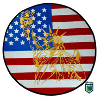 America Large Back Patch for Jacket