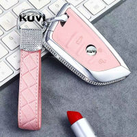 Diamond Leather Car Key Case Cover Key Cover Case For BMW X5 F15 X6 F16 G30 7 Series G11 X1 F48 F39 Car Shell Car-Styling