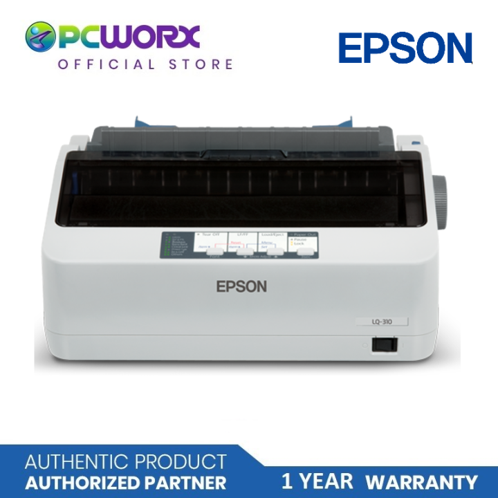 Epson Lq 310 Dot Matrix Single Function Printer Epson Printer Printers Single Functional 6324