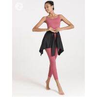【Moisture Wicking】Sports Hip Cover Skirt Running Ballet Dancing Tennis Fitness Anti-Embarrassing Half-Length Apron Fitne