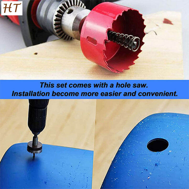 Rain Barrel Bulkhead Fitting Kit Tight Seal Easy Installation Connector