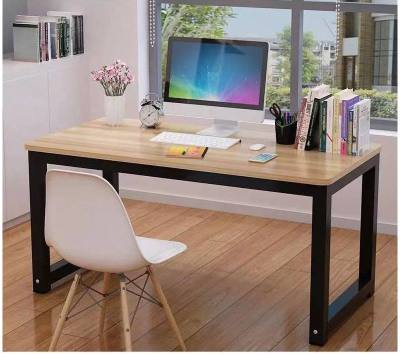 Yifeng โต๊ะทำงาน โต๊ะ สีไม้ ขาเหล็ก YF-1320