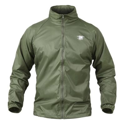 Men Army Navy Seal Lightweight Camouflage Jacket Military Tactical Waterproof Thin Hood Raincoat Windbreaker Skin Jackets