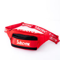 Subcrew กระเป๋าสะพายคาดอกผู้ชาย 4 ช่องซิป พร้อมส่ง 7 สี (01511)