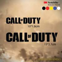 สติกเกอร์โลโก้เกม call of duty สติกเกอร์เกมมิ่ง gaming ตกแต่ง รถยนต์ มอเตอร์ไซค์ laptop computer สะท้อนแสง3M