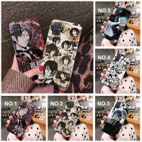 Casing หรับ OPPO F5 A73 F7 F9 Pro A7X F11 F17 F19 A74 A95 Pro Find X3 Pro Lite Neo R9 R9s F1 Plus A76 Reno 7 7Z 6Z 5YF Black Butler Anime Pattern Phone เคสโทรศัพท์