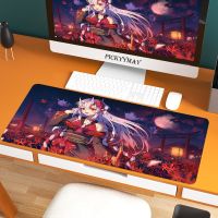 Lovely Hololive Gaming Mouse Pad แผ่นรองเมาส์สำหรับเล่นเกม แผ่นรองเมาส์ขนาดใหญ่ แผ่นรองเมาส์คอมพิวเตอร์ XXL