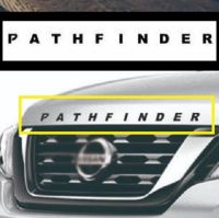 ที่มีตัวอักษรโลหะแบบมีตัวอักษรโลหะที่มีตัวอักษรตรารถยนต์รถ3D มีสติกเกอร์รถ3D อักษรอุปกรณ์เสริมรถยนต์สำหรับตราสัญลักษณ์ Pathfinder