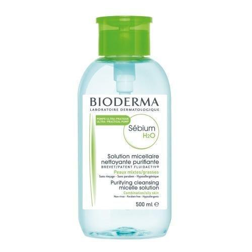bioderma-sebium-h2o-ผลิตภัณฑ์เช็ดเครื่องสำอางค์-500ml-เหมาะกับผิวมัน-ฝาปั้ม