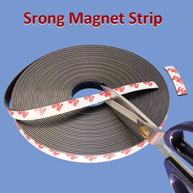 Station uafhængigt Tips Strong Flexible Magnet Strip Self Adhesive Magnetic Tape Rubber Magnet Tape  Lenght 39.37inch | Lazada Singapore