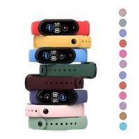 【CC】 Band 6 5 4 3 7 Silicone Wristband MiBand Wrist