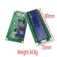 1ชิ้นหน้าจอโมดูล Lcd สีฟ้า Iic/ I2c 1602สำหรับ Arduino 1602 Lcd Mega2560 R3จอสีเขียว