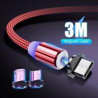 Lovebay 3M Magnetic Micro USB Cable For iphone Samsung Huawei Xiaomi Phone Type-C Cable Magnet Charger Wire Cord Fast Charging