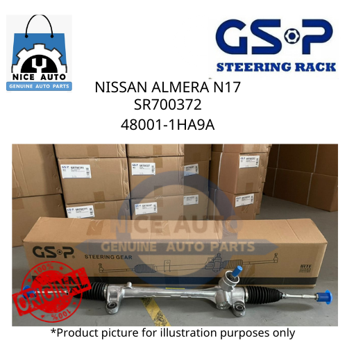 NISSAN ALMERA N17 POWER STEERING GEAR RACK BRAND 100 ORIGINAL GAS