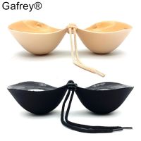 Sexy Front Closure Bras For WomenThickened Chest Sticker 5CM Thick Invisible BraFlat Chest Display Big Silicone Breast Sticker