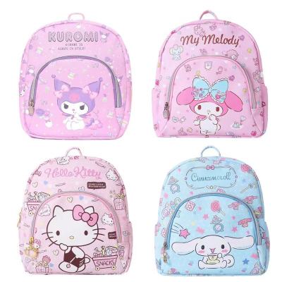 Sanrio Kawaii Hello Kitty Cinnamoroll Kuromi My Melody Cartoon Cute Leather Transparent Childrens Backpack School Bag Girl Gift
