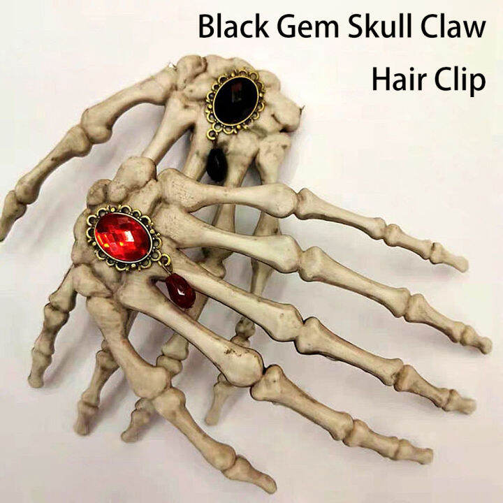 fashion-hand-party-halloween-skeleton-hair-womens-clip-skull-large-harajuku