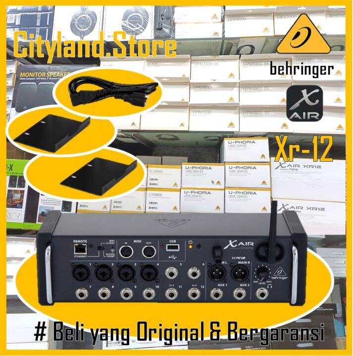 Behringer X air XR12/ XR 12 Digital Mixer Audio Original Lazada Indonesia