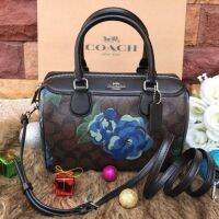 กระเป๋าถือ COACH ลายกุหลาบ รุ่นF39962