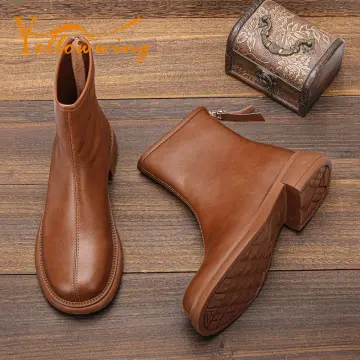 Genuine leather clearance boots for ladies