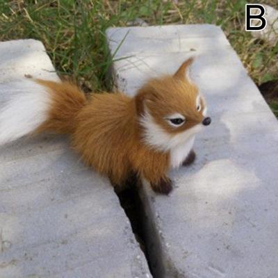 1 Pcs Simulation Animal Foxes Plush Toy Doll Photography for Children Kids Birthday Gift