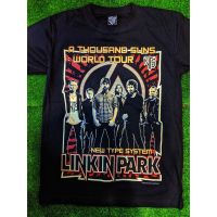 {พร้อมสต็อก XS-6XL แล้ว} Nts Linkin Park หนึ่งพันดวงอาทิตย์โลกประเภททัวร์ระบบ T6074 100% ชุดกีฬาผ้าฝ้ายเสื้อยืดขนาดใหญ่สำหรับผู้ชายเสื้อท่อนบนของขวัญวันคริสต์มาส