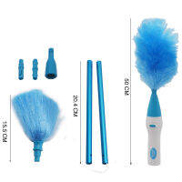 Feather Spin Dusters Cleaning Tools for Car Sofa Bathroom Kitchen Soft Microfiber Rotate House Electric Cleaning Brush